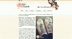 Desktop Screenshot of hk-zerotattoo.com